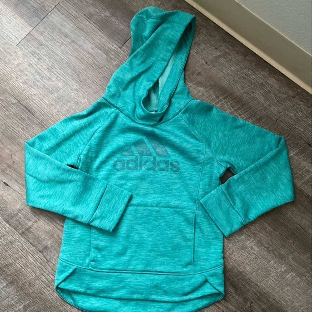 🌸 $10 SALE 🌸 Adidas Pullover Hoodie Girls - Picture 1 of 4